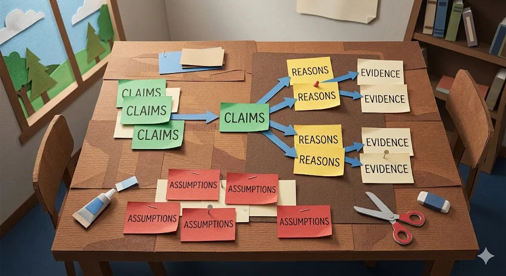 Overview image for What Is the Claim Really Based On? | Improving Your Think