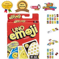 Listing image for Hilarious Uno Emoji Card Game - Develops Social Skills & Critical Thinking