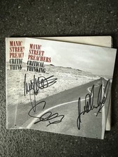 Listing image for Manic Street Preachers - Critical Thinking Cd Sealed & Signed Art Card