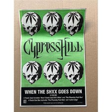 Listing image for CYPRESS HILL WHEN THE SHXX GOES DOWN MEMORABILIA Original music press advert fro