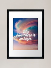 Listing image for Critical Thinking Framed Art Print Framed Wall Art Poster Canvas Print Picture