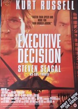 Listing image for Executive Decision A2 Movie Poster 59 x 42cm (kurt russell steven seagal)