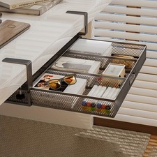 Listing image for Under Desk Drawers Study Table Drawer Tray Pencil Storage Organizer Box Holder
