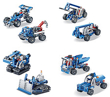 Listing image for Educational Building Toys STEM Learning Kit 8 in 1 Construction Blocks 6-14yrs