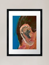 Listing image for "Sorry, Could You Repeat That?" Ear Framed Wall Art Poster Canvas Print Picture