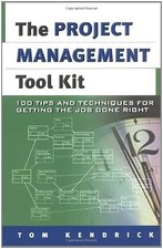 Listing image for The Project Management Tool Kit, Kendrick, Tom, Used; Very Good Book