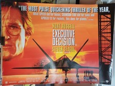 Listing image for Executive Decision - Kurt Russell - Quad Cinema Poster