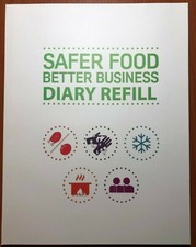 Listing image for Safer Food Better Business SFBB 1Y Diary, Genuine binding - 2 A4 allergy poster