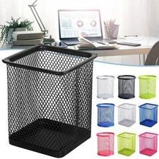 Listing image for Mesh Pen Pot Pencil Holder Desk Stationery Organiser Office Home Storage