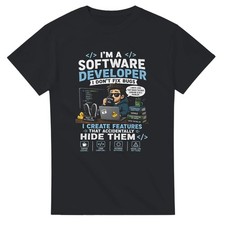 Listing image for Funny Software Developer T Shirt Programmer Coding Geek Coder Gift IT Nerd Tee
