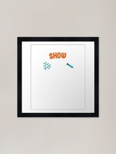 Listing image for I'll Show You My Scientific Method Framed Wall Art Poster Canvas Print Picture