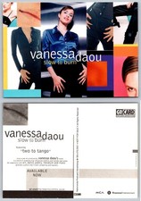 Listing image for Vanessa Daou Slow to Burn Album Promo Postcard 1996 Go Card Music Memorabilia
