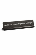 Listing image for Assistant to the Regional Manager Desk Sign Funny Office Gift