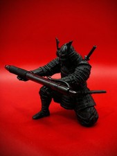 Listing image for Black Samurai Warrior Pen Holder – Desk Organizer Statue, Unique Office Decor,