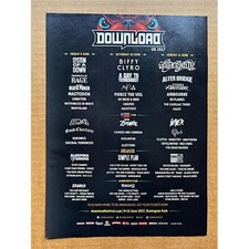 Listing image for DOWNLOAD 2017 AEROSMITH/BIFFY CLYRO/SYSTEM OF A DOWN MEMORABILIA original music