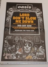 Listing image for Oasis - Lord Don't Slow Me Down - Mini Poster Promo Advert Memorabilia