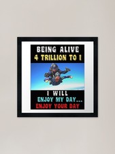 Listing image for PROBABILITY Framed Art Print Framed Wall Art Poster Canvas Print Picture