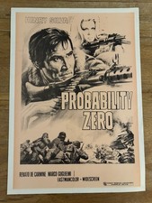 Listing image for Probability Zero Original South African movie poster Johannesburg Rare