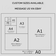Listing image for Custom Poster Printing All Sizes *YOUR IMAGE/FILE* - A5 A4 A3 A2 A1 Poster